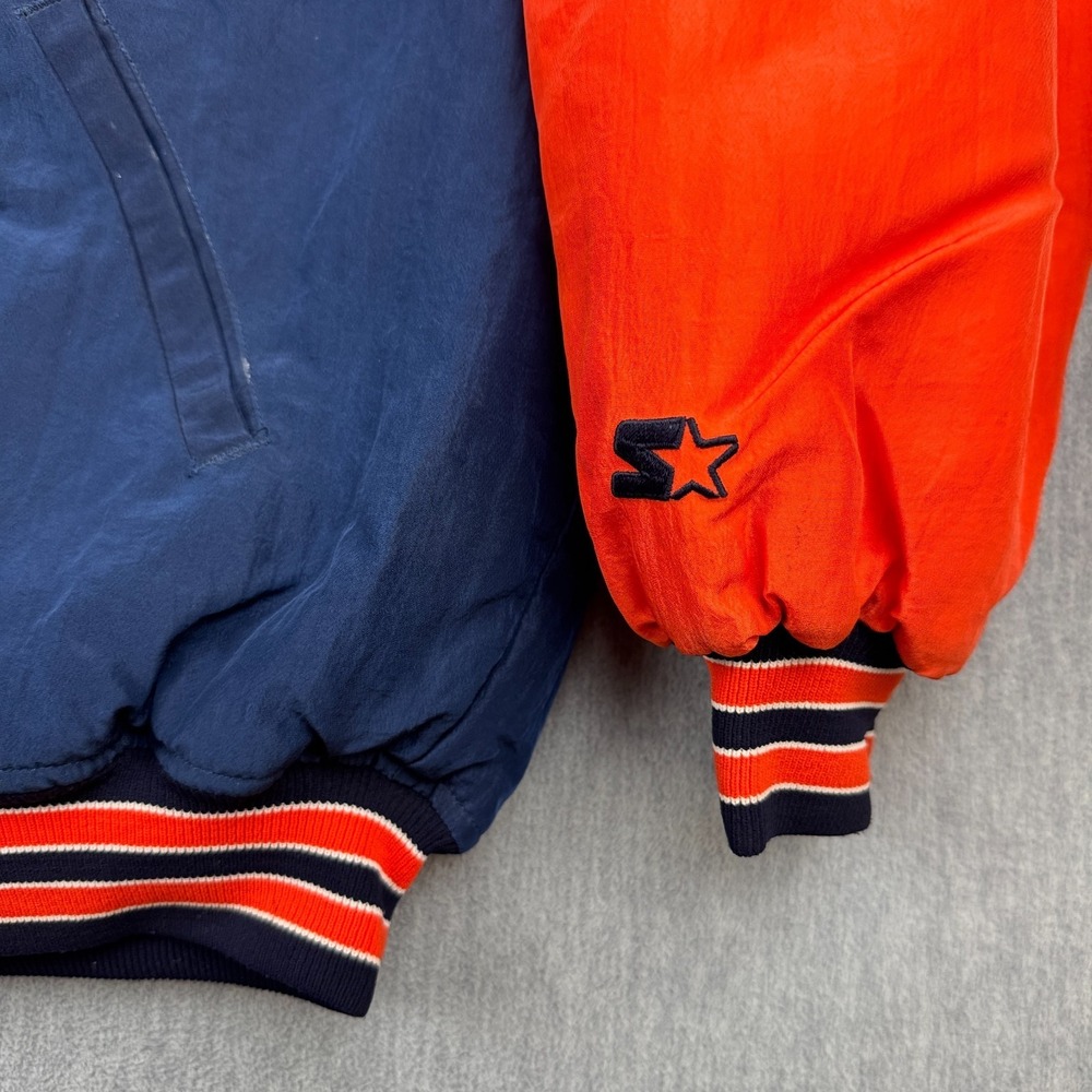 Vintage Detroit Tigers Starter Jacket Men Large MLB Baseball Diamond Collection - Picture 2 of 15